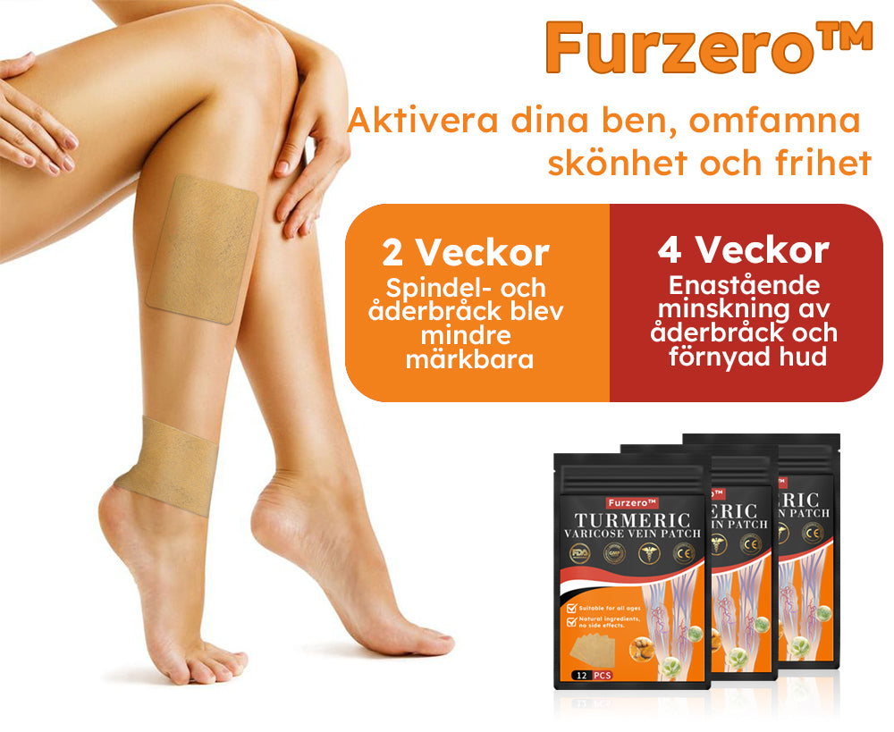 Furzero™ Gurkmeja Varicose Vein Patch