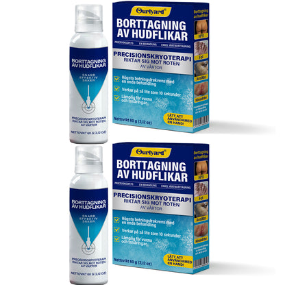 ✅ Officiell Flaggskeppsbutik | Ourlyard® TagRecede Kryobehandling Spray | Tar bort vårtor och hudflikar, lämplig för alla hudtyper.