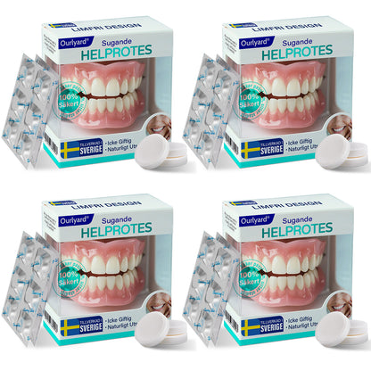 ✅ Tillverkad och skickad från Sverige | Ourlyard® Suction-fit Komplett Tandprotes 🍀