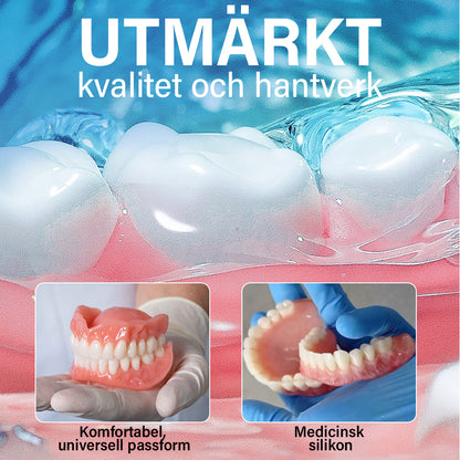 ✅ Tillverkad och skickad från Sverige | Ourlyard® Suction-fit Komplett Tandprotes 🍀